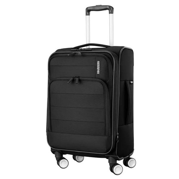 American Tourister Black Spinner Suitcase