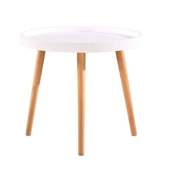 Round Three-Leg Side Table, 64x51x49 cm