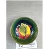 Image 4 : Vintage Moorcroft Pottery Floral Pin or Ring Dish