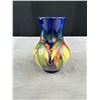 Image 2 : Vintage Moorcroft Pottery Leaf and Berries Vase 5" Tall