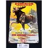Image 1 : 8x10" Dominion Ammunition Vintage Style Reproduction Tin Sign