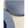 Image 4 : Vintage Wedgewood Blue Jasperware Lot Dome Trinket Jar etc