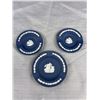 Image 5 : Vintage Wedgewood Blue Jasperware Lot Dome Trinket Jar etc