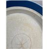 Image 7 : Antique Wedgewood Jasperware Dark Blue Teapot, Cream and Sugar