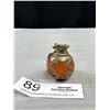 Image 1 : Antique Chinese Silver Amber Ornament