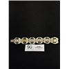 Image 1 : Vintage Silver + Moonstone Bracelet, Beauty!