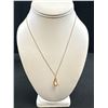Image 2 : Vintage Gold Tone Genuine Pearl Necklace Quality