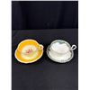 Image 4 : Lot of 6 Vintage Bone China Teacups + Saucers, No Chips or Cracks, All Aynsley