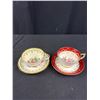 Image 3 : Lot of 6 Vintage Bone China Teacups + Saucers, No Chips or Cracks, 5 Aynsley + 1 Paragon