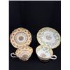 Image 8 : Lot of 6 Vintage Bone China Teacups + Saucers, No Chips or Cracks, Aynsley, Paragon, etc