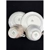 Image 4 : Lot of 6 Vintage Bone China Teacups + Saucers, No Chips or Cracks, Aynsley, Paragon, etc