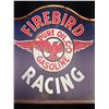 Image 2 : 10" x 12" Firebird Pure Oil Gasoline Racing Vintage Style Reproduction Sign