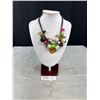 Image 1 : Vintage Designer Signed Betsy Johsnon Charm Necklace Show Stopper