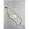Image 3 : Quality Solid Chain  + Pendant Gold Plate C.1980s