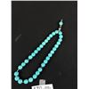 Image 3 : Vintage Genuine Turqouise Stone Silver Prayer Beads, Large! Heavy