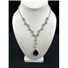 Image 2 : Vintage Emerald Crystal Necklace Stunning
