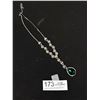 Image 3 : Vintage Emerald Crystal Necklace Stunning