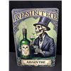 Image 3 : 5.5" x 8" Absinthe Vintage Style Reproduction Tin Sign
