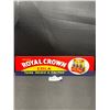Image 1 : 4" x 16" Royal Crown Cola Vintage Style Reproduction Tin Sign
