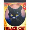 Image 3 : 8" x 12" -" Black Cat Cigarettes Vintage Style Reproduction Tin Sign