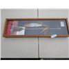 Image 1 : Very Nice Native American Display Case with Arrow Fetahers Artwork