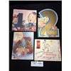 Image 1 : 4 Vintage Childs Birthday Cards (Nice Graphics)
