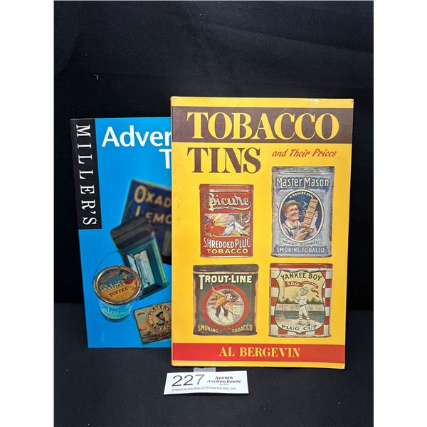 2 Books on Antique Tin Collecting