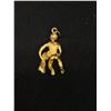 Image 3 : Very Interesting Gold Tone + Enamel Dancing Figure Pendant