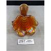 Image 3 : Very Nice Carnival Glass Vase 10in