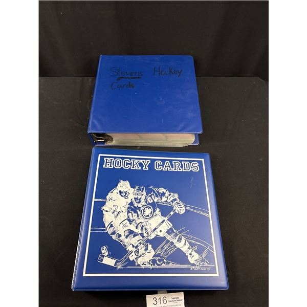 2 Binders of Score & OPC Hockey Cards