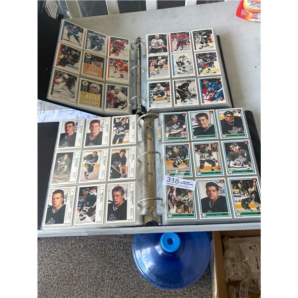 2 Binders of Score & OPC Hockey Cards