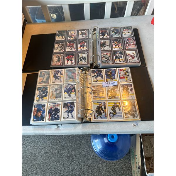 2 Binders of Upper Deck & OPC Hockey Cards