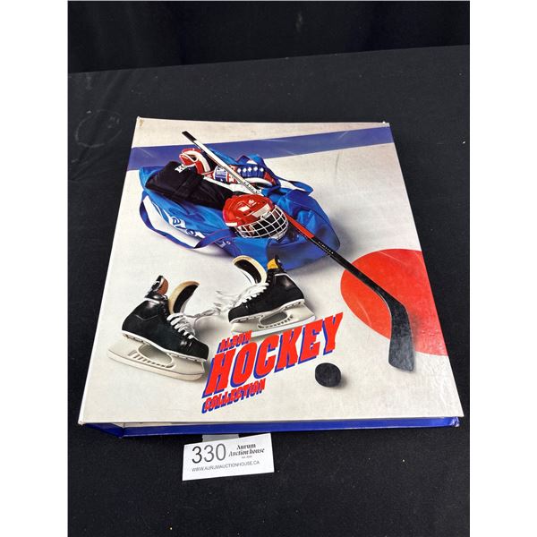 Binder of OPC Hockey Cards