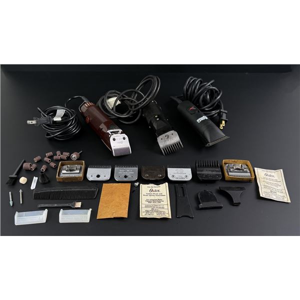 Wahl Oster Andis Animal Grooming Clippers