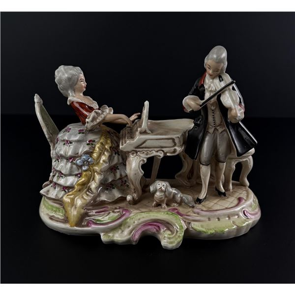 Grafenthal Porcelain Piano Violin Figurine