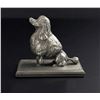 Image 1 : Worcester Pewter Poodle Paperweight