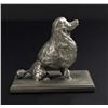 Image 2 : Worcester Pewter Poodle Paperweight