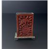 Image 3 : Chinese Cinnabar Cloisonne Match Box