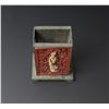 Image 5 : Chinese Cinnabar Cloisonne Match Box