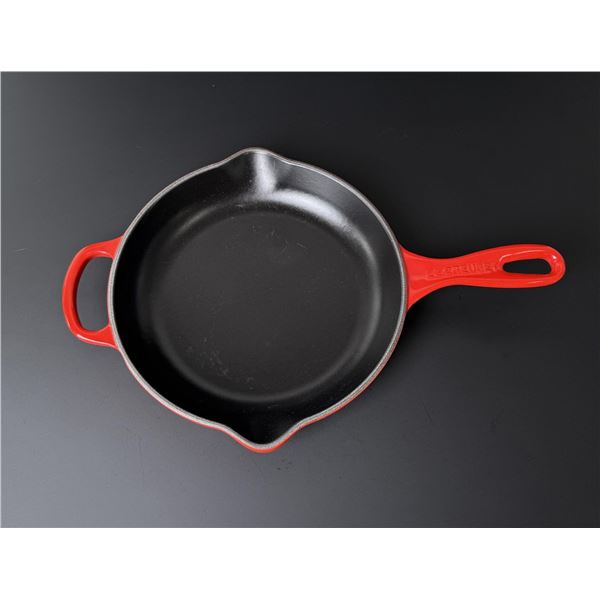Le Creuset 9 Inch Cerise Red Skillet