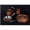 Image 1 : All Clad Copper Pots and Pans Set