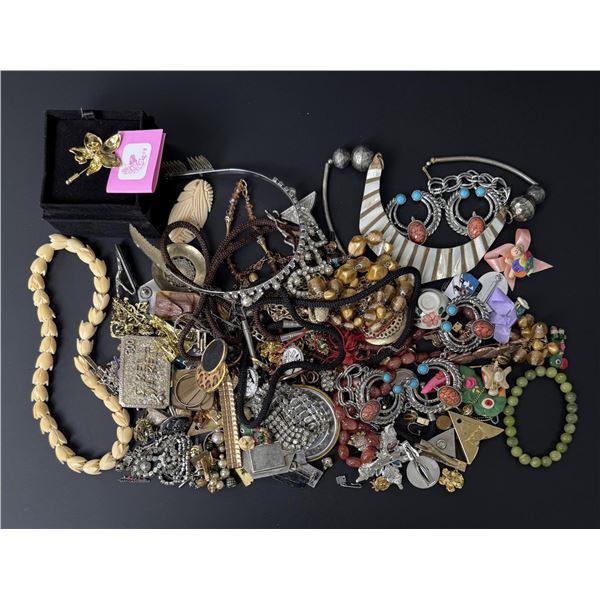 3 Pound Collection of Costume Jewelry