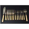 Image 1 : Edwardian Electro Plate Fish Serving Flatware