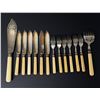 Image 2 : Edwardian Electro Plate Fish Serving Flatware