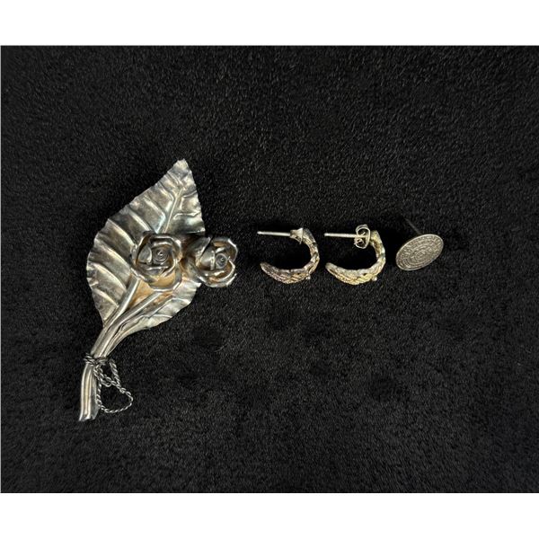 Group of Sterling Silver Jewelry