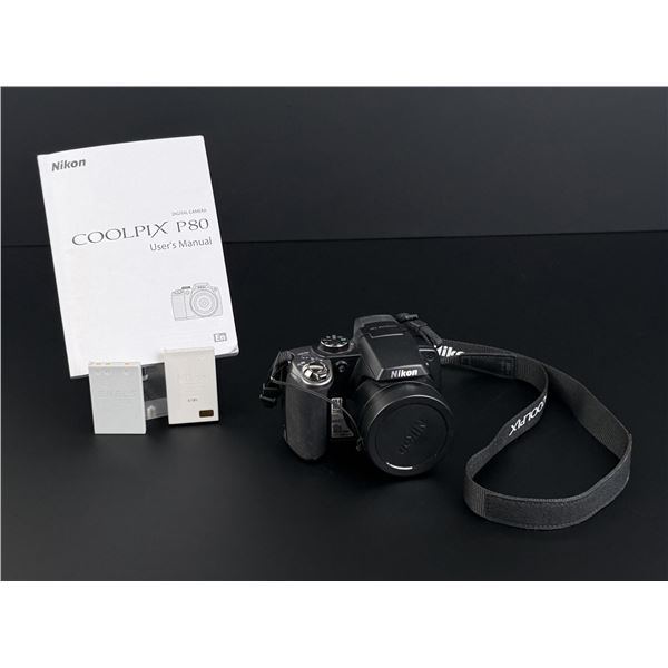 Nikon Coolpix P80 Digital Camera