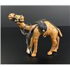 Image 2 : Mid Century Leather Wrapped Camel