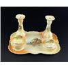 Image 1 : Victoria China Rustic Scenes Dressing Table Set