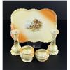 Image 2 : Victoria China Rustic Scenes Dressing Table Set