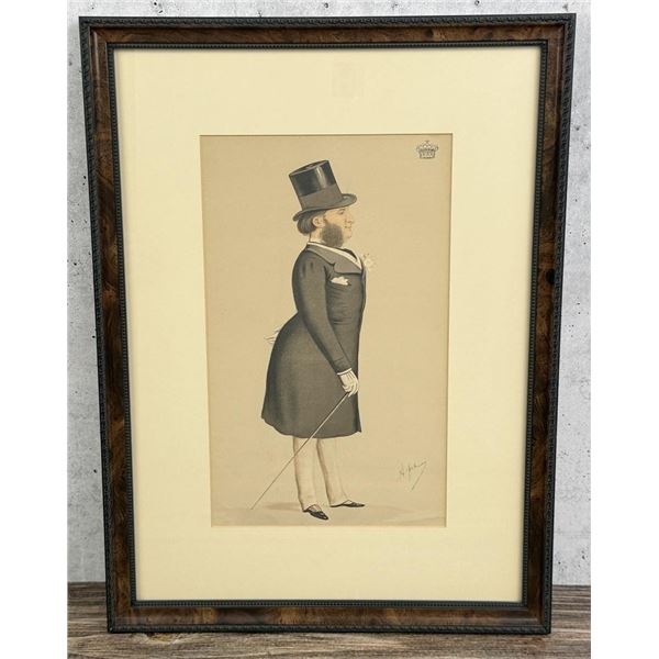 Vanity Fair Ape Lord Hardwicke Lithograph